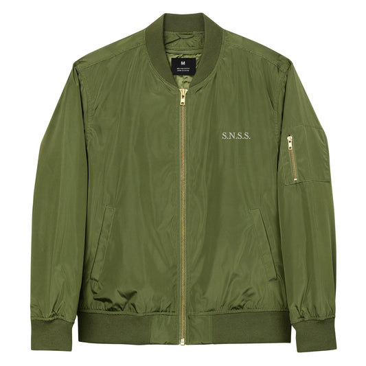 Premium recycled bomber jacket