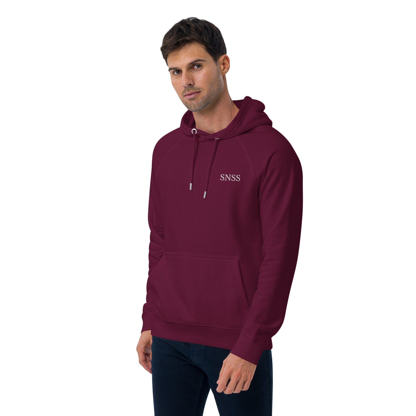 Unisex eco raglan hoodie