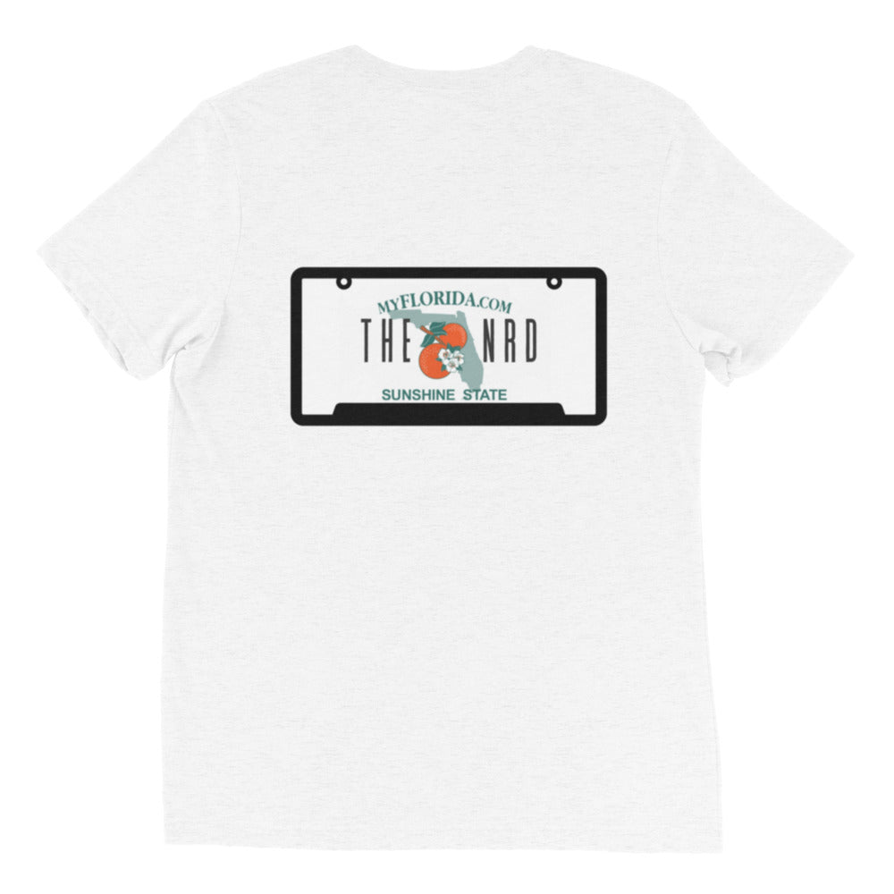 FL License Plate Short sleeve t-shirt